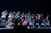 糸島PR隊Lovit'sによるライブパフォーマンスの様子。