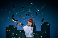 展覧会で販売されるオリジナルポストカードセットの1枚。