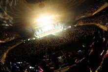 チームしゃちほこ「しゃちサマ2014～神々の祭り～」の様子。