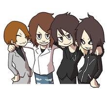 GLAYオフィシャルLINEスタンプのイメージ。