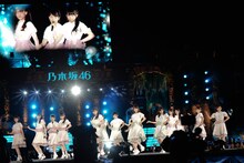 乃木坂46「真夏の全国ツアー2014」明治神宮野球場公演の様子。