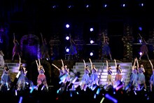 乃木坂46「真夏の全国ツアー2014」明治神宮野球場公演の様子。