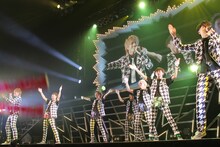 超特急「"BULLET TRAIN ONEMAN SHOW 2014" 真夏の全国Zepp TOUR～孤高の戦士達が力を解き放つ時 '感電注意報発令！' ～」8月29日のZepp Tokyo公演の様子。