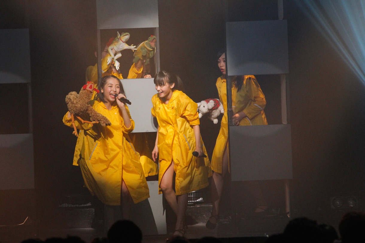 「東京パフォーマンスドール LIVE TOUR 2014夏～DANCE SUMMIT"1×0"ver1.0～」の様子。