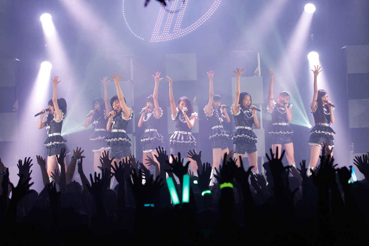 「東京パフォーマンスドール LIVE TOUR 2014夏～DANCE SUMMIT"1×0"ver1.0～」の様子。