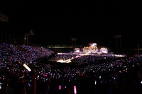 乃木坂46「真夏の全国ツアー2014」明治神宮野球場公演の様子。