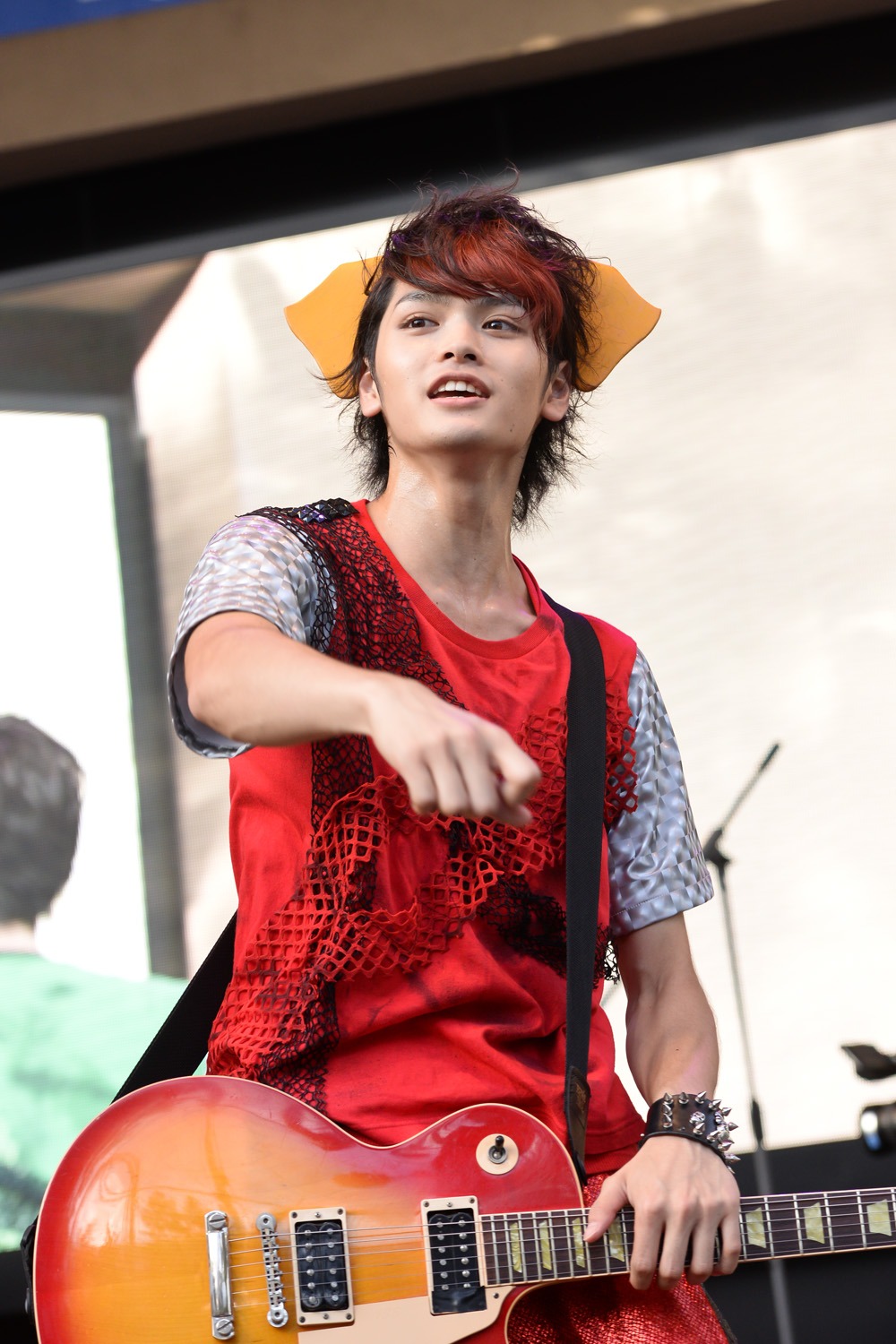 EBiDAN 39「けもパン世界タイトルマッチ」を披露するGORO。