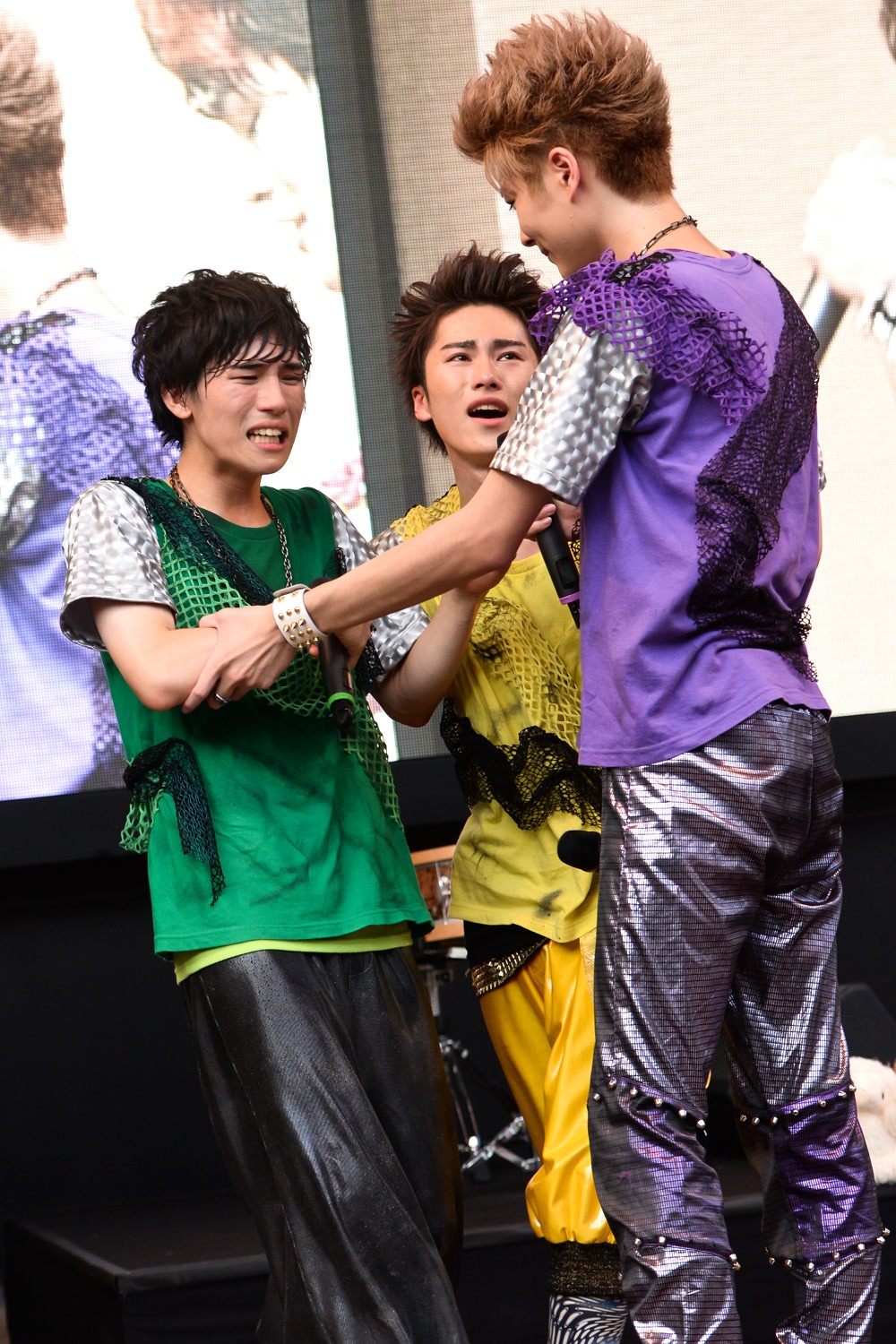 左からHIROKI、DAICHI、HAMA。