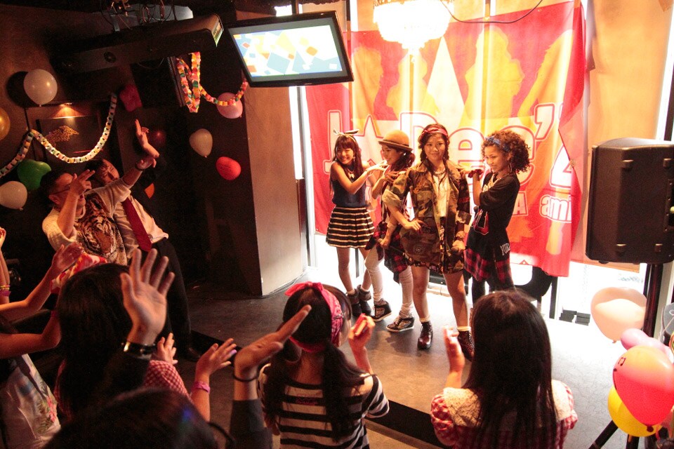 J☆Dee'Z「JC☆DISCO vol.2」の様子。