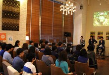 フジファブリック「ブルー/ WIRED」購入者限定イベントの様子。