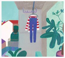 平賀さち枝とホームカミングス「白い光の朝に」ジャケット