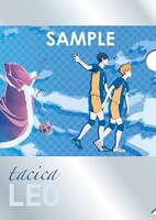 アニメイトの購入特典としてプレゼントされるクリアファイル。 (c)古舘春一 / 集英社・「ハイキュー!!」製作委員会・MBS