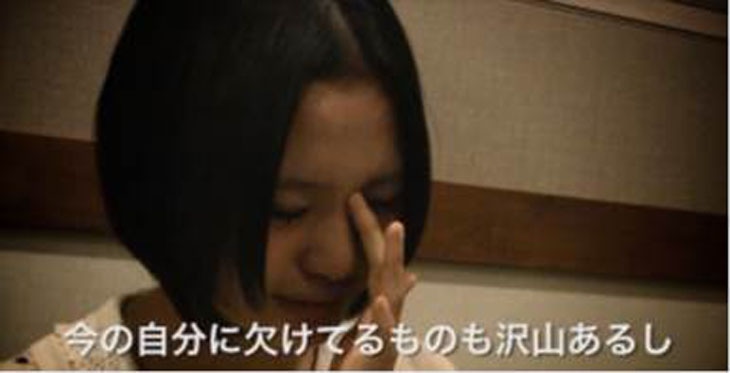 HKT48「控えめI love you！」詳細発表のワンシーン。