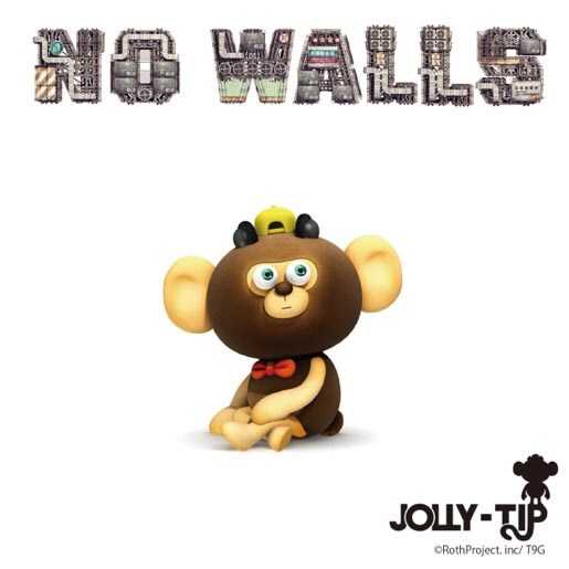 JOLLY-TIP a.k.a DJ KEIZI「NO WALLS feat. NOISEMAKER & YOUNG DAIS」ジャケット