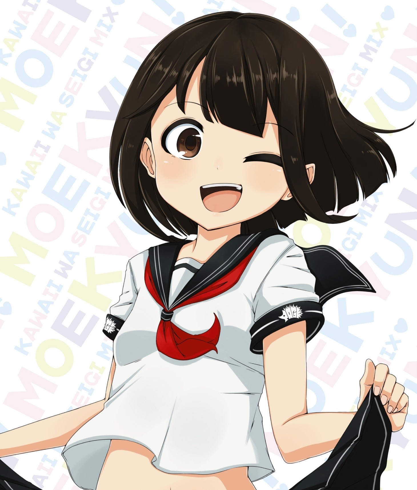 PAGE「もえきゅん！かわいいは正義MIX mixed by PAGE」ジャケット