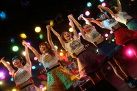 「CUPNOODLE presents でんぱ組.incスペシャルライブ～2014年ボクらは、FUJIYAMAのある国で現代のSAMURAIと出会う！～」東京・渋谷CLUB QUATTRO公演の様子。