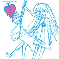 「TARTETATIN ARE ALLRIGHT !」アートワーク中面の絵柄。