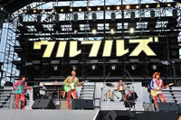 ウルフルズ「OSAKAウルフルカーニバル ウルフルズがやって来る！復活のヤッサ!!」の様子。