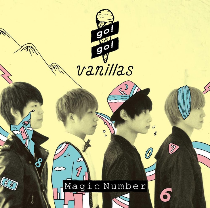 go!go!vanillas「Magic Number」ジャケット