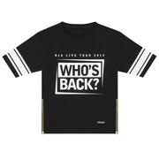 「BoA LIVE TOUR 2014 ～WHO'S BACK ?～」ツアーグッズとして販売されるBIG Tシャツ見本。