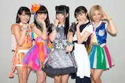 @JAM ALLSTARS 2014の関根梓、新井ひとみ、相沢梨紗、高橋麻里、鈴木真梨耶。