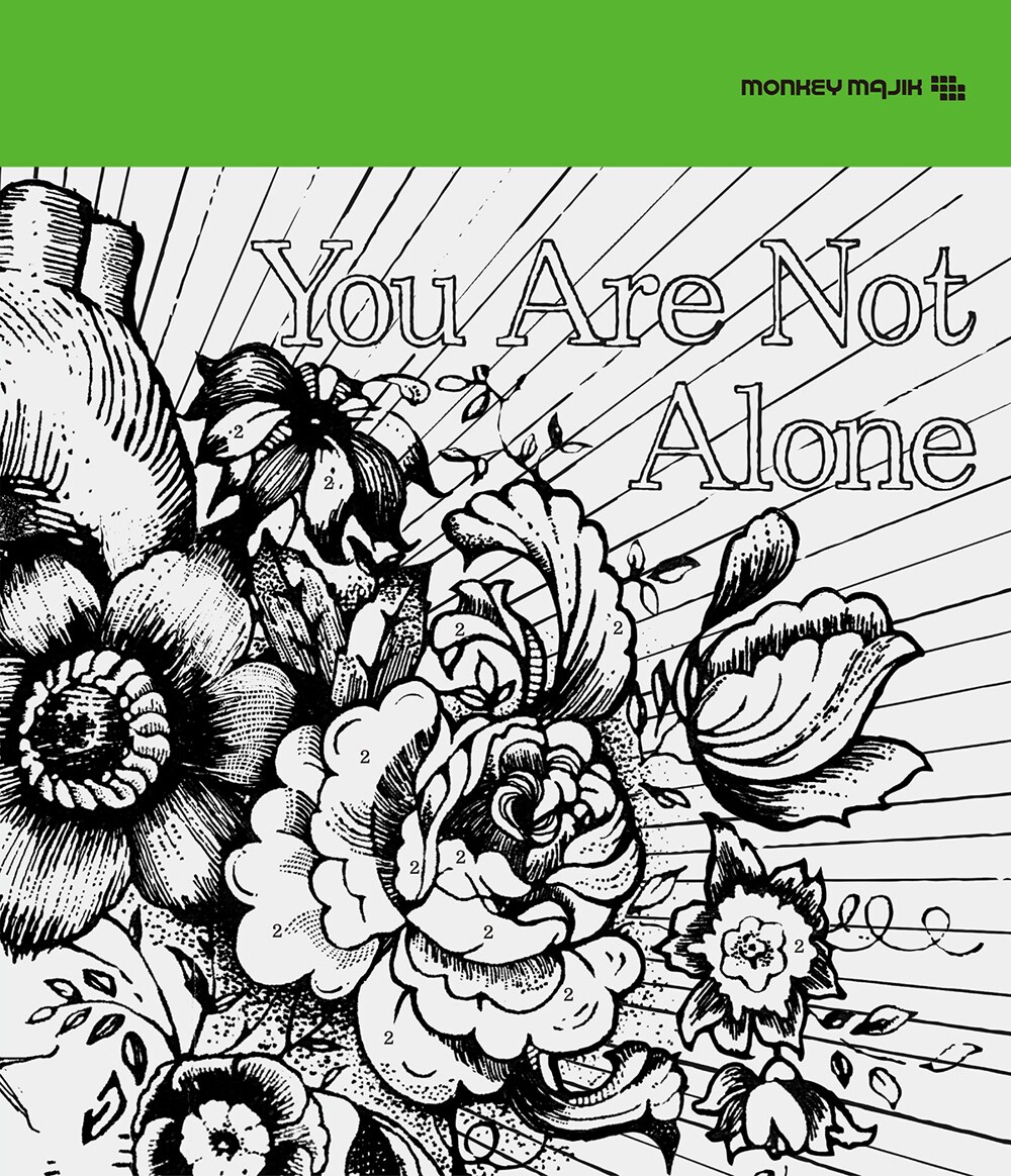 MONKEY MAJIK「You Are Not Alone」CD+DVD盤ジャケット