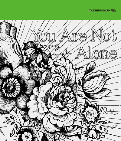 MONKEY MAJIK「You Are Not Alone」CD+DVD盤ジャケット