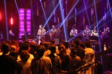 さだまさしのスタジオライブの様子。 (c)日本テレビ