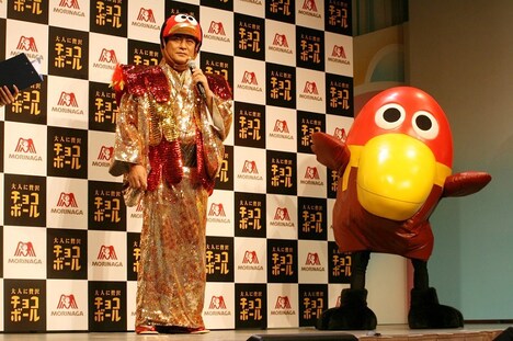 森永製菓「大人に贅沢チョコボール」PRイベントの様子。