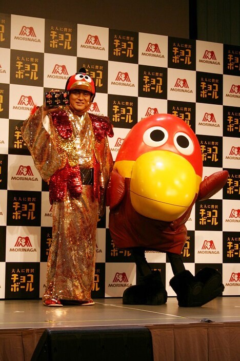 森永製菓「大人に贅沢チョコボール」PRイベントの様子。