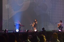 miwa「東京ランウェイ2014 AUTUMN / WINTER」での様子。