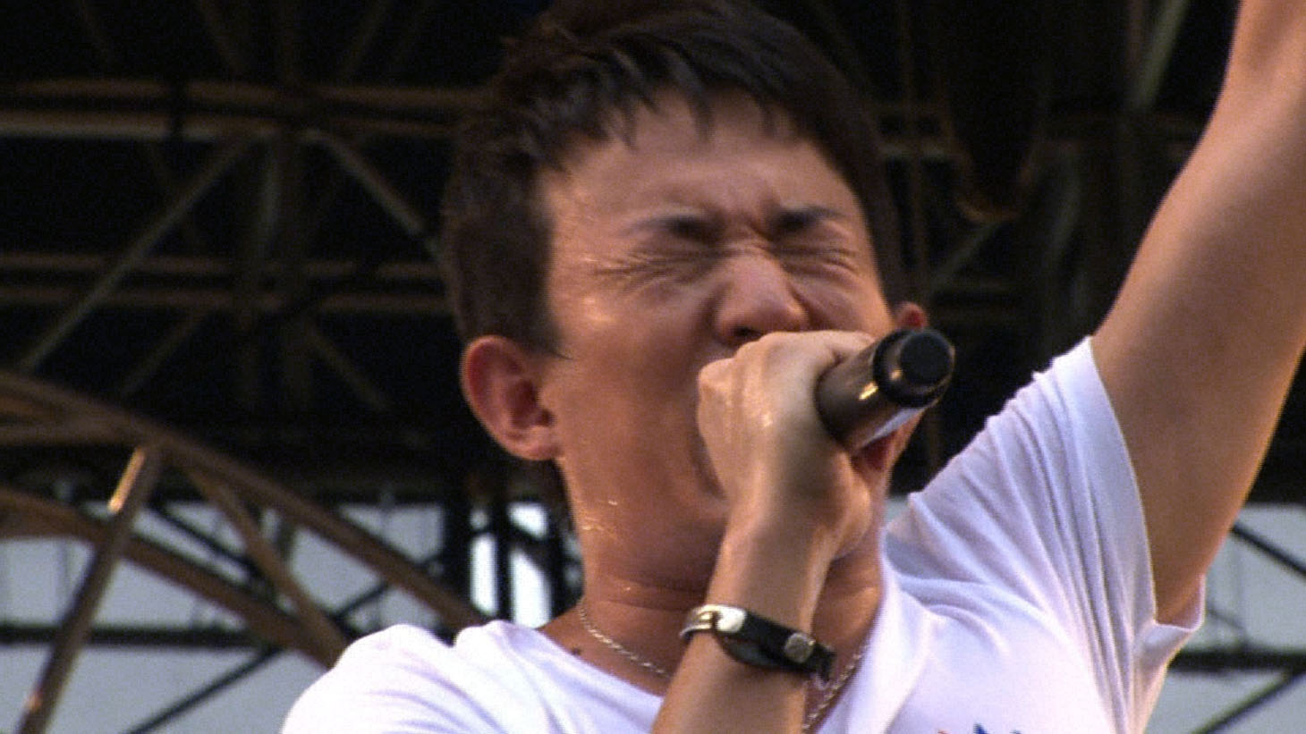 「情熱大陸」でのファンキー加藤。(c)MBS・TBS
