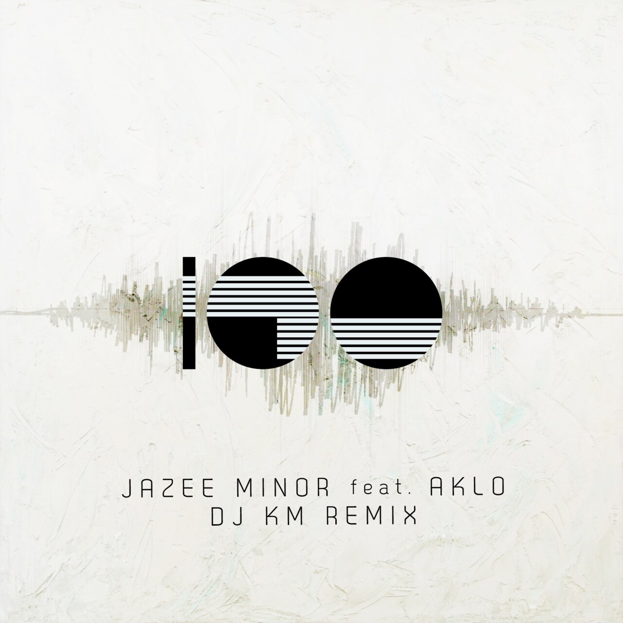 JAZEE MINOR「100 (DJ KM Remix) feat. AKLO」配信ジャケット