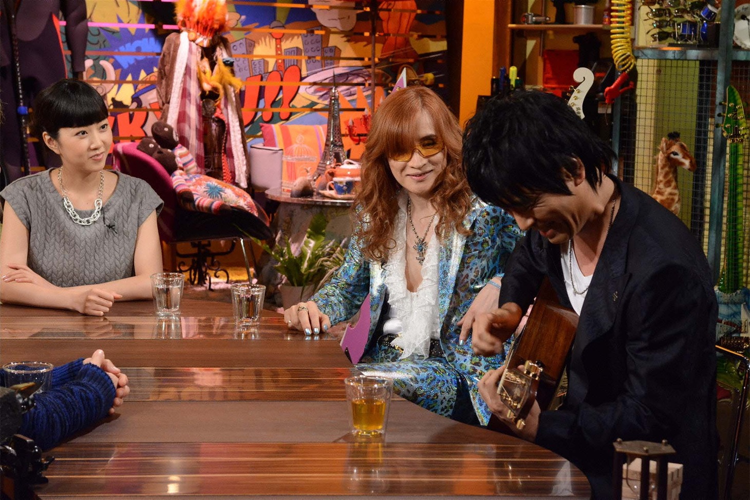 「心ゆさぶれ！先輩ROCK YOU」のワンシーン。(c)日本テレビ