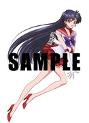 「アニメ『美少女戦士セーラームーンCrystal』Blu-ray【初回限定豪華版】第1巻」アニメガ・文教堂特典グッズのイラスト。