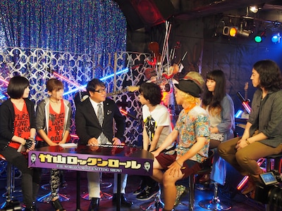 トークの様子。