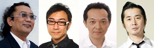「OLERA -オレーラ-」のパーソナリティ。左からブラザートム、角田晃広、緋田康人、増子直純。