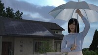 Panasonic、エコソリューションズのCM「太陽光エブリテンキ編」のワンシーン。