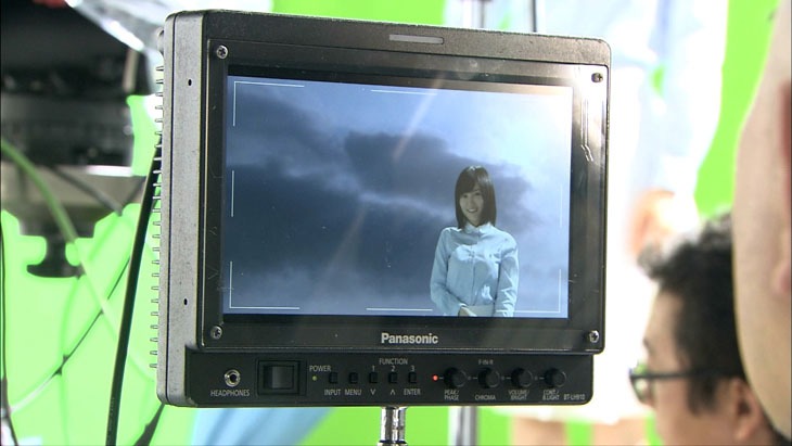 Panasonic、エコソリューションズのCMメイキングシーン。