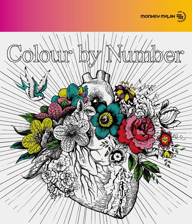 MONKEY MAJIK「Colour by Number」CD+DVD盤ジャケット