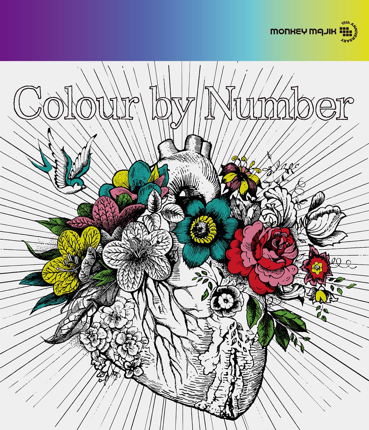 MONKEY MAJIK「Colour by Number」CD+Blu-ray盤ジャケット