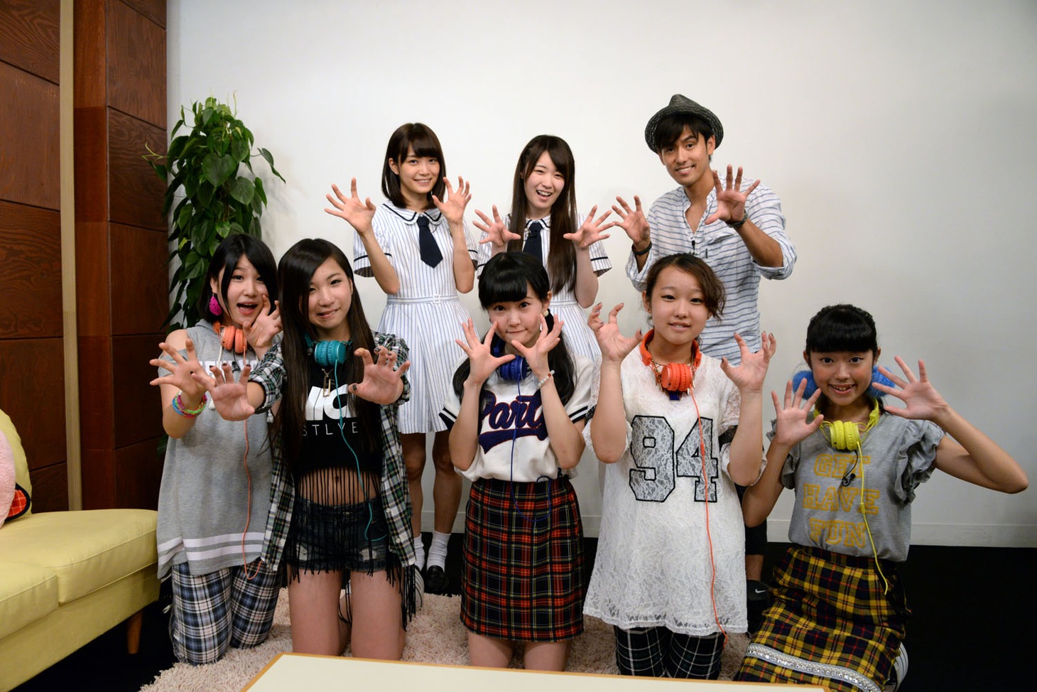 「ソニレコ！暇つぶしTV」収録現場の様子。