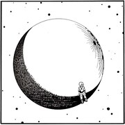 TeddyLoid「BLACK MOON RISING」ブックレットのアートワーク。(c)Miho Satake