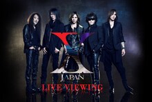 「X JAPAN WORLD TOUR 2014 at YOKOHAMA ARENA LIVE VIEWING」キービジュアル