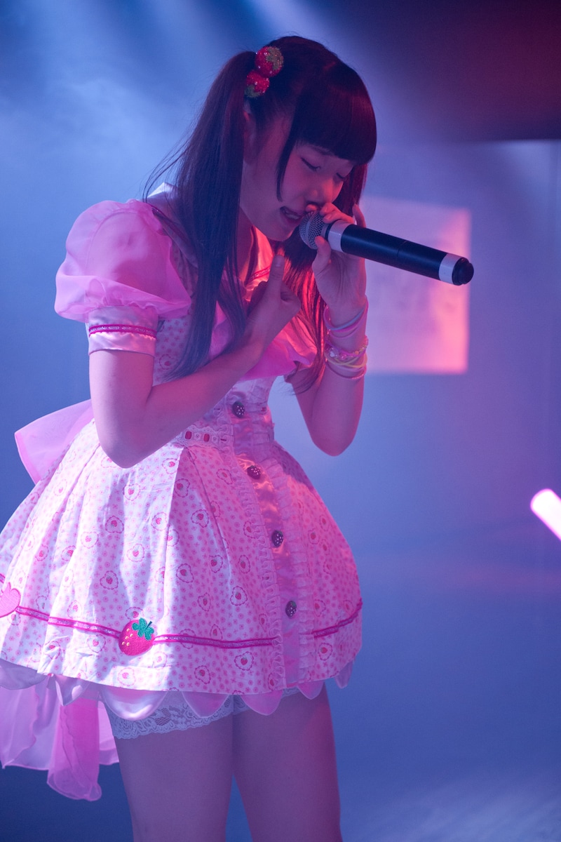 苺りなはむ単独公演の様子。