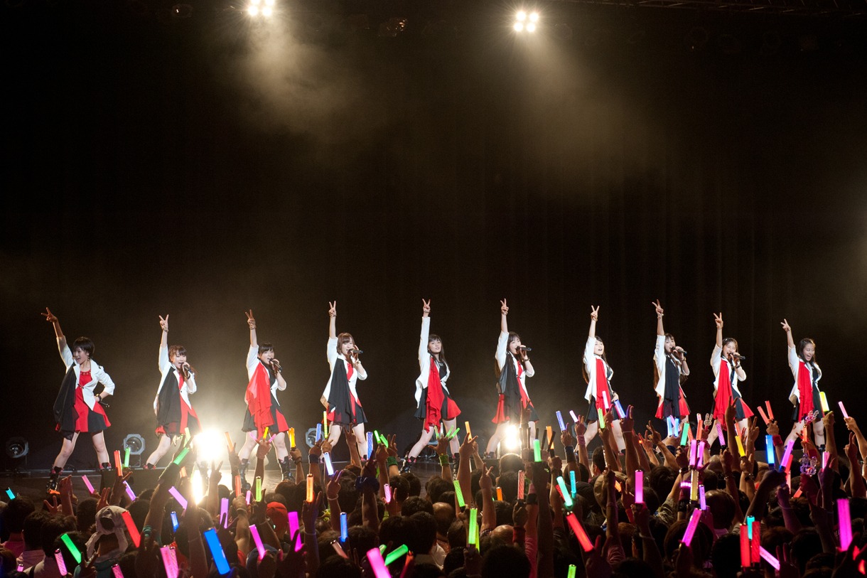 モーニング娘。'14 誕生日記念ライブ「18年目もいきまっしょい！」ライブの様子。