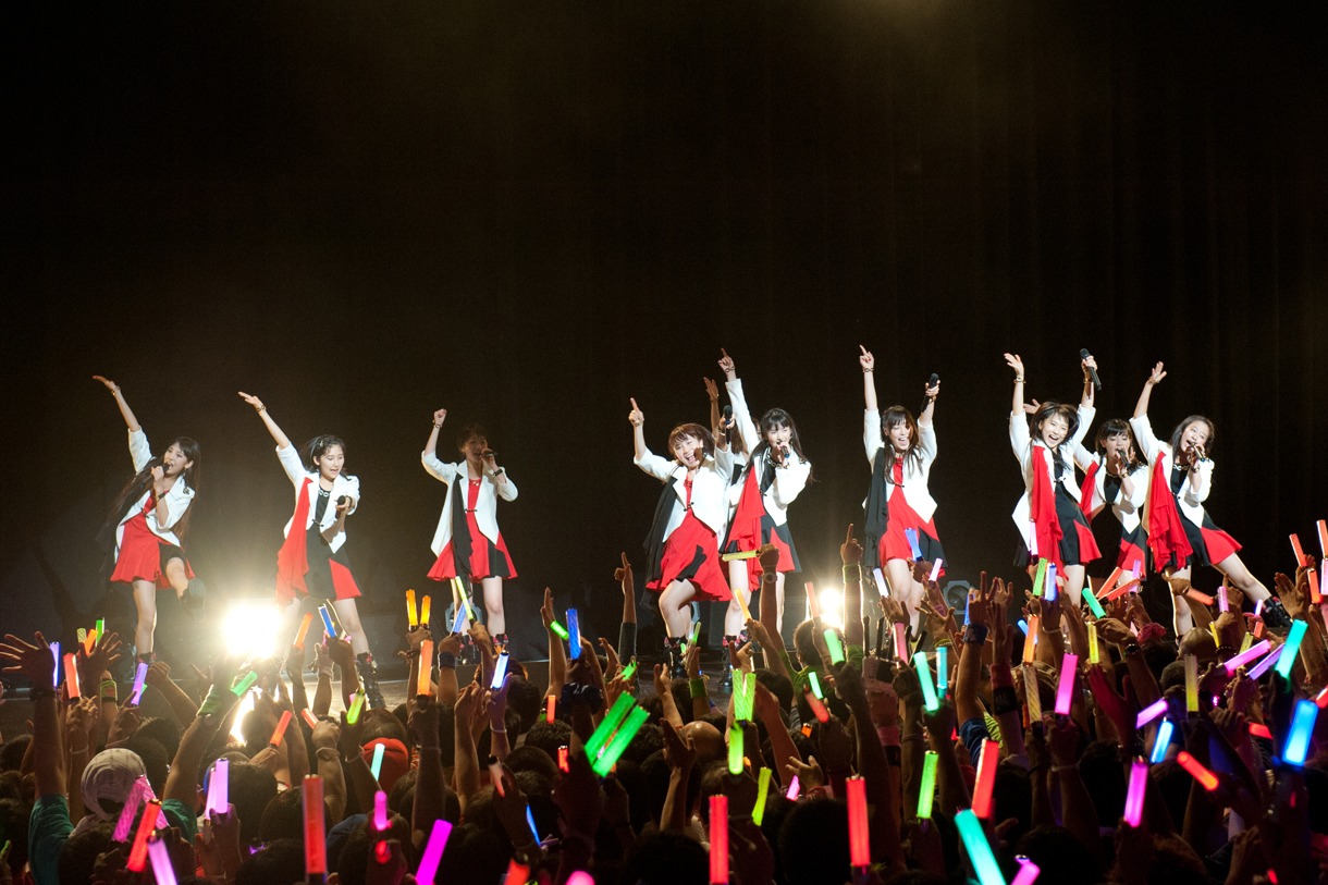 モーニング娘。'14 誕生日記念ライブ「18年目もいきまっしょい！」ライブの様子。