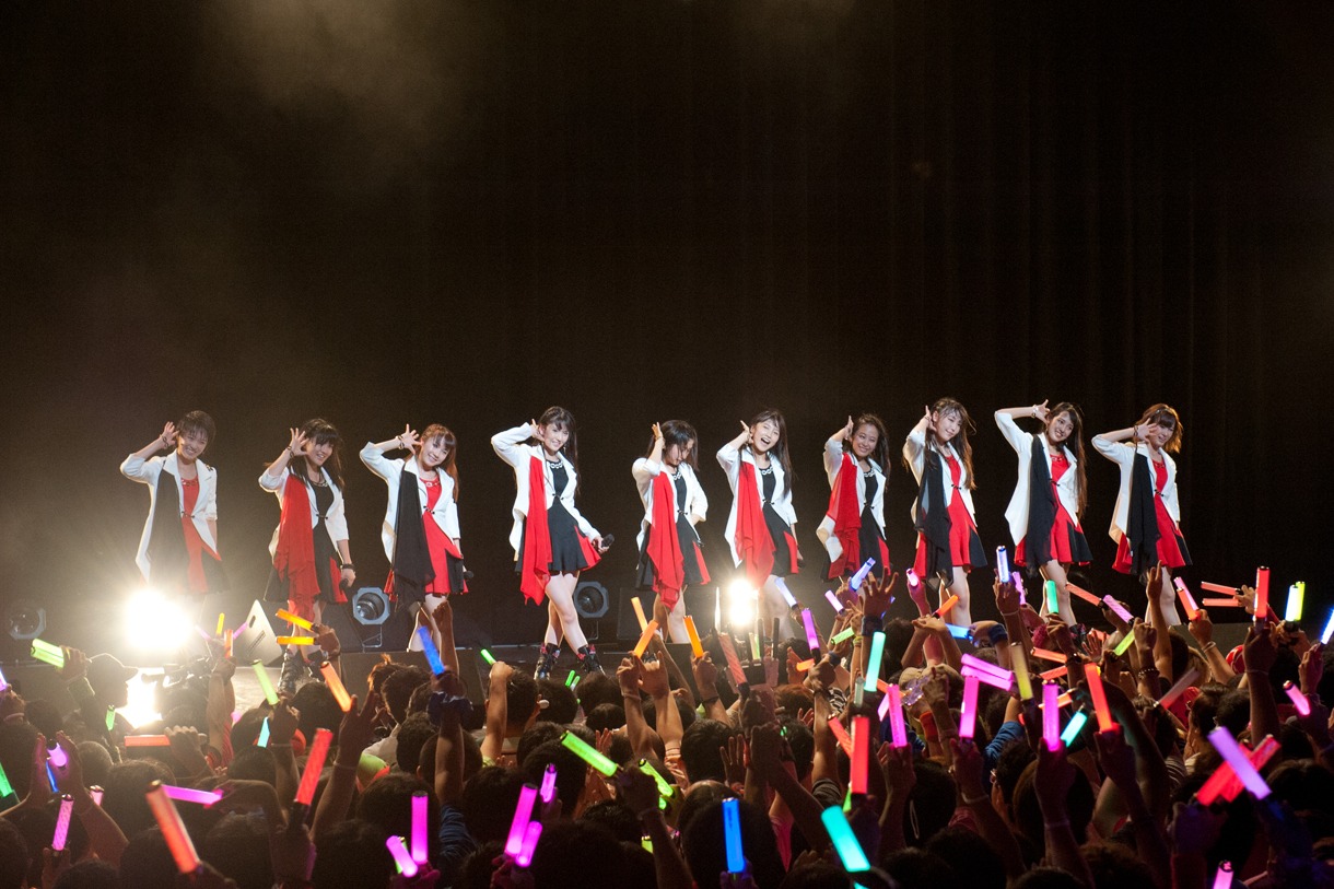 モーニング娘。'14 誕生日記念ライブ「18年目もいきまっしょい！」ライブの様子。