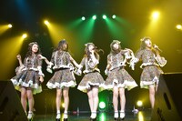 「東京女子流 TGS Discography in September（3rd Album「約束」より）」の様子。