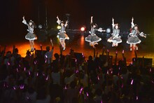 「東京女子流 TGS Discography in September（3rd Album「約束」より）」の様子。